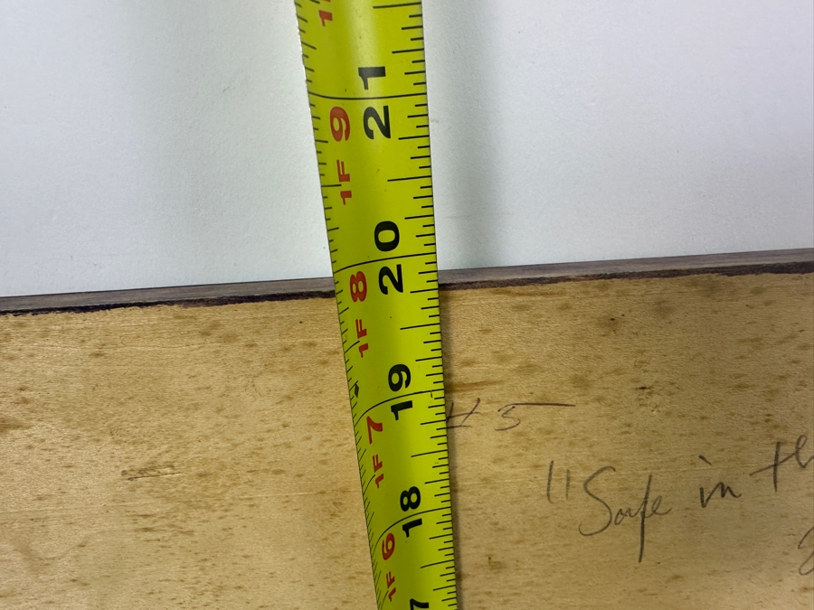 Gerrit Greve (1948-2024, Cardiff by the Sea, CA) Original Acrylic Painting On Canvas Titled 'Safe in the Storm' 1998 Signed Lower Left And Verso 16' X 12' Carbon Transfer Framed 23.5' X 20' Estimate $300 - $400 [Photo 20]