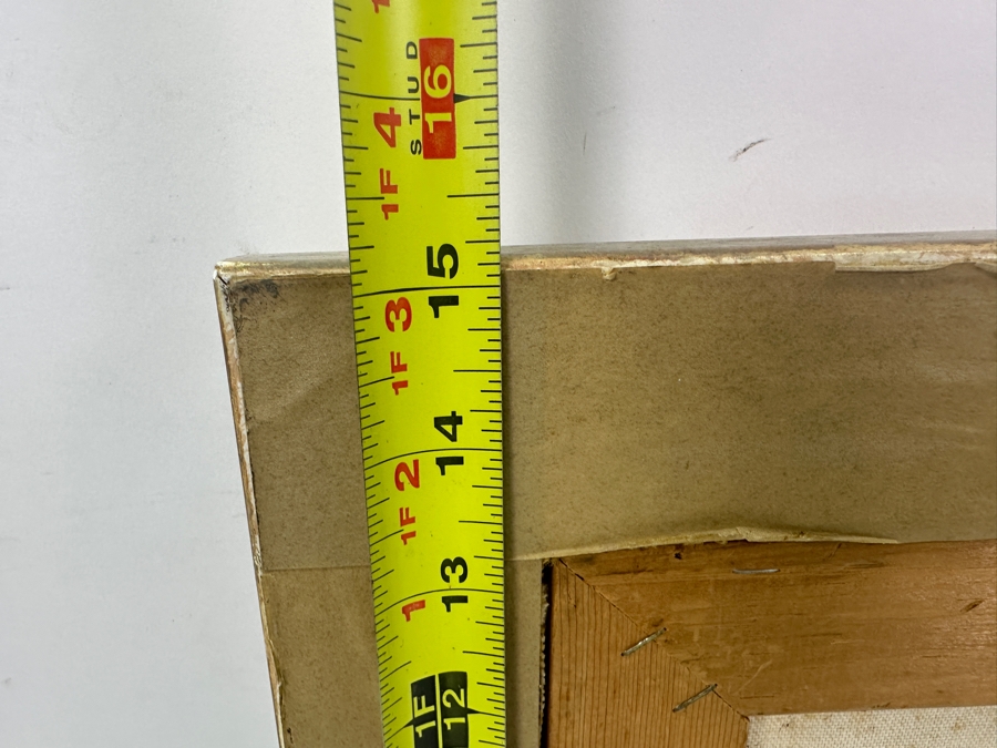 Gerrit Greve (1948-2024, Cardiff by the Sea, CA) Original Acrylic Painting On Canvas Titled 'Water Reeds Reflections'  Signed Lower Left And Verso 14' X 11' Framed 18' X 15' Estimate $154 - $193 [Photo 11]