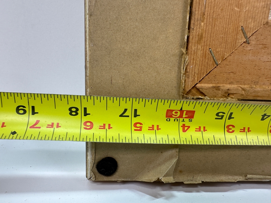 Gerrit Greve (1948-2024, Cardiff by the Sea, CA) Original Acrylic Painting On Canvas Titled 'Water Reeds Reflections'  Signed Lower Left And Verso 14' X 11' Framed 18' X 15' Estimate $154 - $193 [Photo 10]