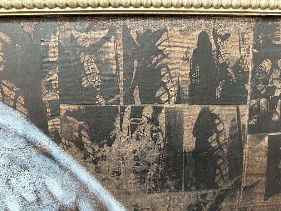 Gerrit Greve (1948-2024, Cardiff by the Sea, CA) Original Acrylic Painting On Canvas Titled 'Passage 5' 1996 Signed Verso 48' X 48' Framed 52.5' X 52.5' Estimate $2,304 - $2,880 [Photo 9]