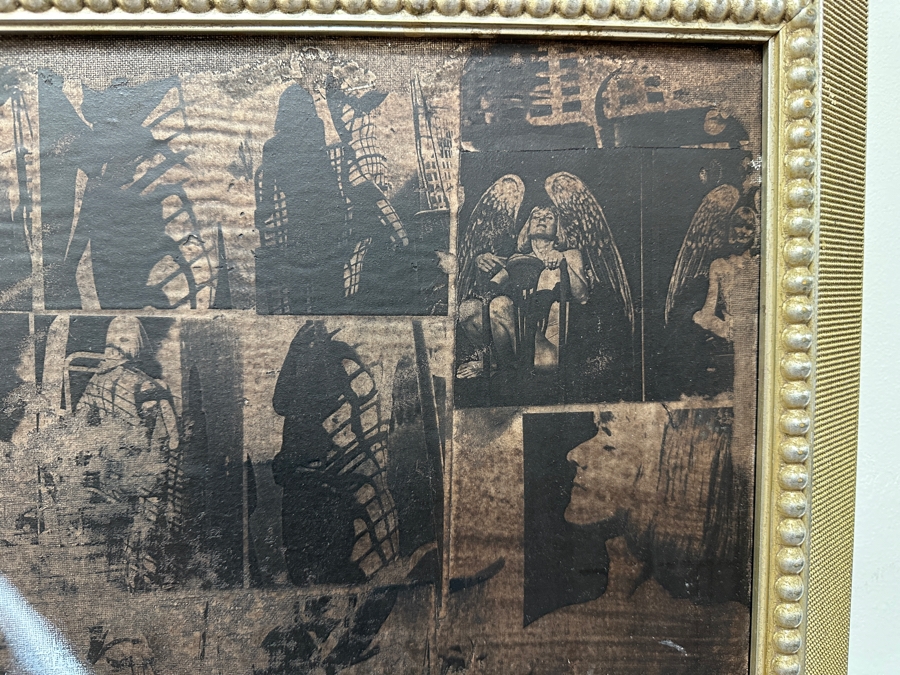 Gerrit Greve (1948-2024, Cardiff by the Sea, CA) Original Acrylic Painting On Canvas Titled 'Passage 5' 1996 Signed Verso 48' X 48' Framed 52.5' X 52.5' Estimate $2,304 - $2,880 [Photo 10]