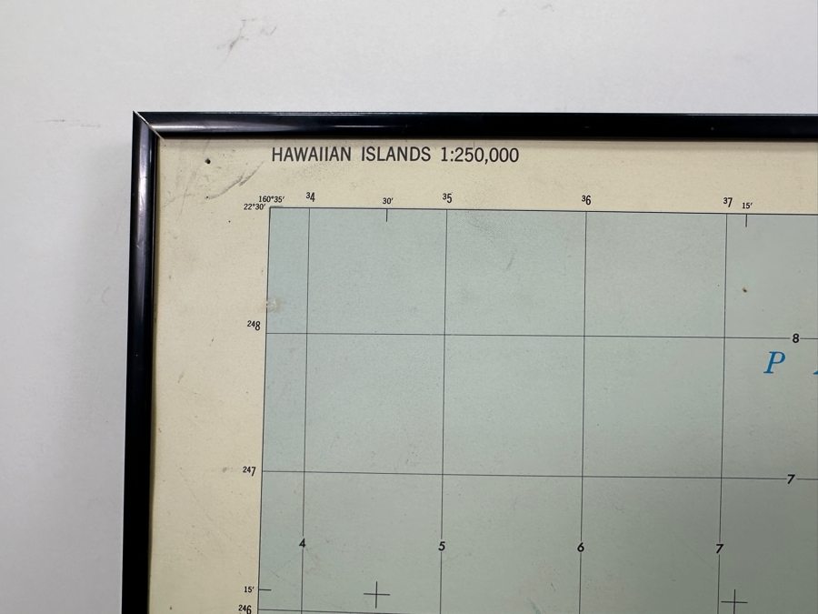 Vintage Kauai Topographic Map 29' X 20' [Photo 5]