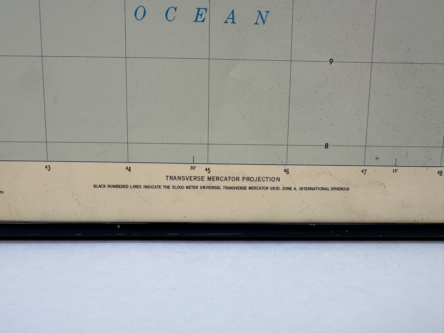 Vintage Kauai Topographic Map 29' X 20' [Photo 8]