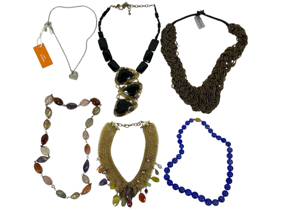 (6) Necklaces Including Several New Chico's Necklaces [Photo 1]