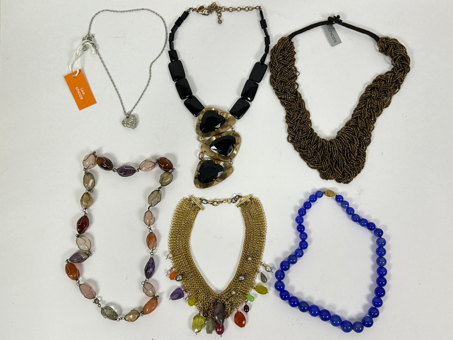 (6) Necklaces Including Several New Chico's Necklaces [Photo 2]