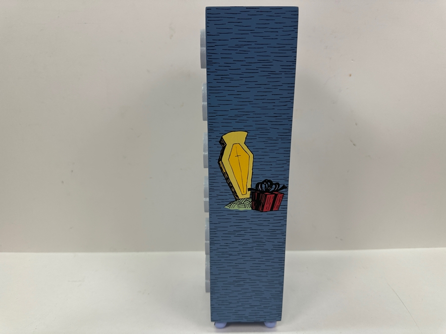 Tim Burton's The Nightmare Before Christmas Haunted Mansion Holiday September 30, 2004 Disneyland Resort 6-Drawer Chest With Various Disney Trading Pins In Each Drawer 4W X 3D X 11.75H [Photo 22]