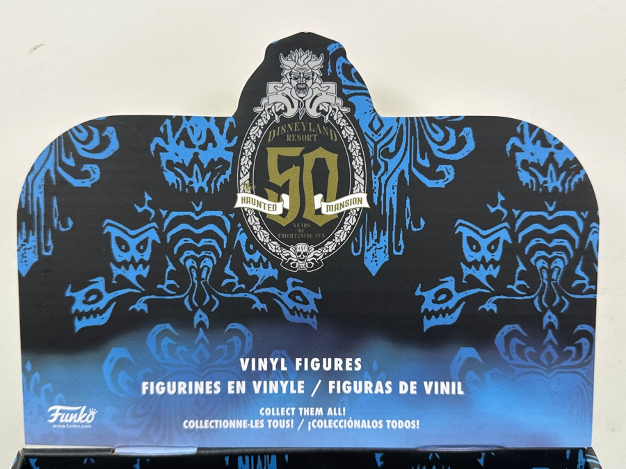 Disneyland 50th Anniversary Of The Haunted Mansion (7) Funko Vinyl Figures Plus Store Display 2019 [Photo 16]