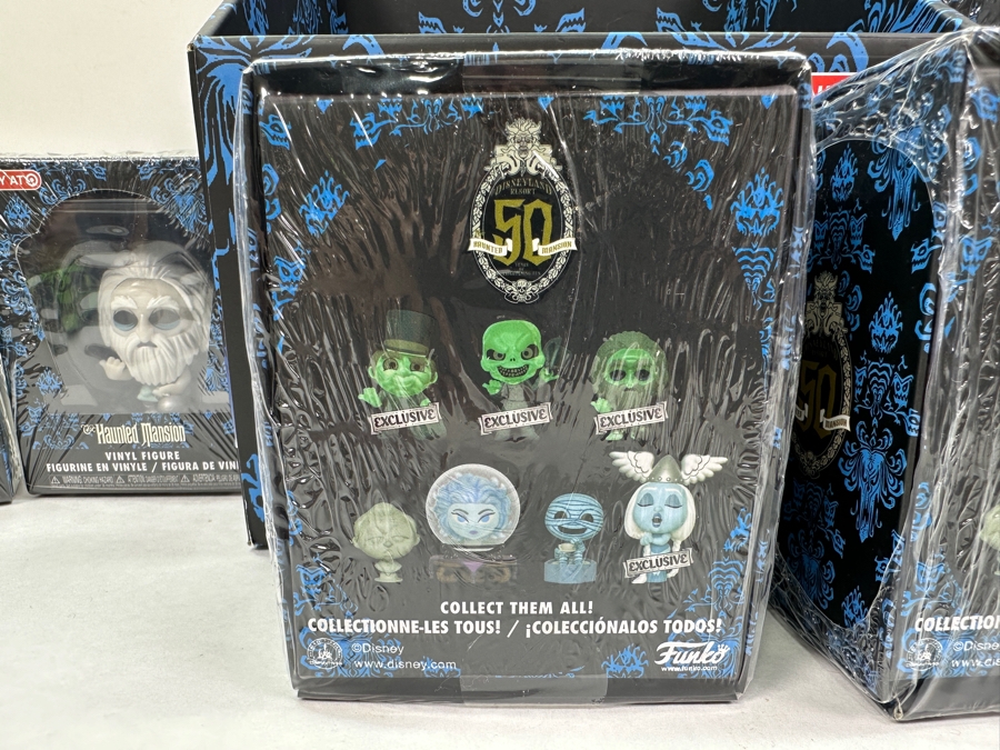 Disneyland 50th Anniversary Of The Haunted Mansion (7) Funko Vinyl Figures Plus Store Display 2019 [Photo 13]
