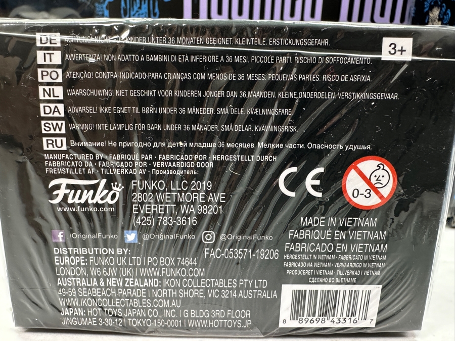 Disneyland 50th Anniversary Of The Haunted Mansion (7) Funko Vinyl Figures Plus Store Display 2019 [Photo 14]