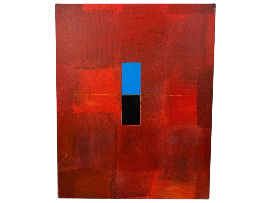 Gerrit Greve (1948-2024, Cardiff by the Sea, CA) Original Acrylic Painting On Canvas 16' X 20' Estimate $320 - $400 [Photo 1]