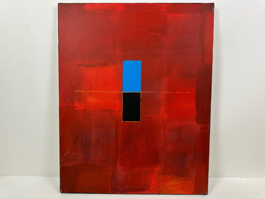 Gerrit Greve (1948-2024, Cardiff by the Sea, CA) Original Acrylic Painting On Canvas 16' X 20' Estimate $320 - $400 [Photo 2]