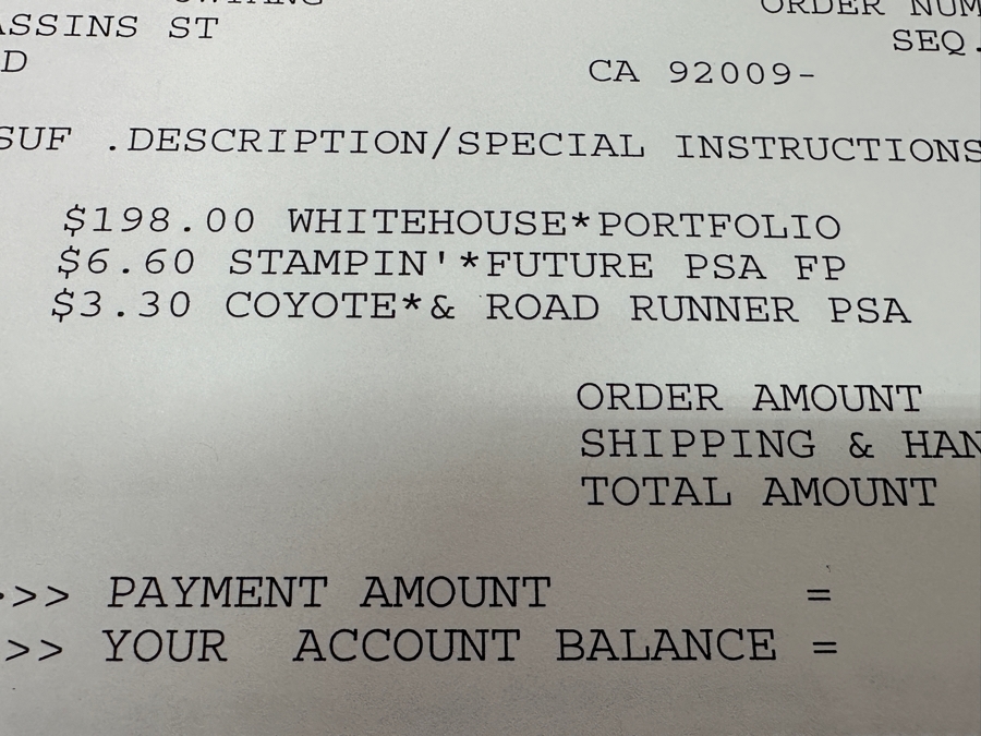 200th Anniversary Of The White House Premium Historical Portfolio With Uncirculated 1999 $20 Note First Issued During 2000 And Mint Pane Of 20 Commemorative White House Stamps [Photo 5]