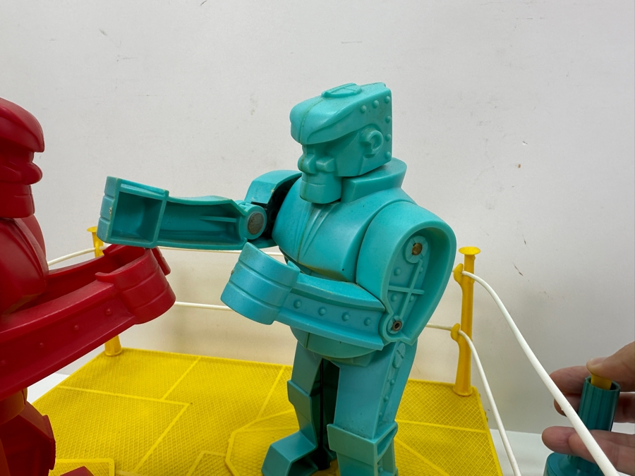 Vintage Rock 'Em Sock 'Em Robots Boxing Toy By Marx Working In Great Condition 20'W X 15'D X 12'H [Photo 10]
