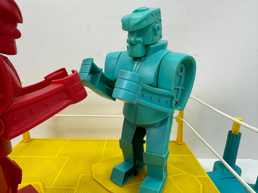 Vintage Rock 'Em Sock 'Em Robots Boxing Toy By Marx Working In Great Condition 20'W X 15'D X 12'H [Photo 8]