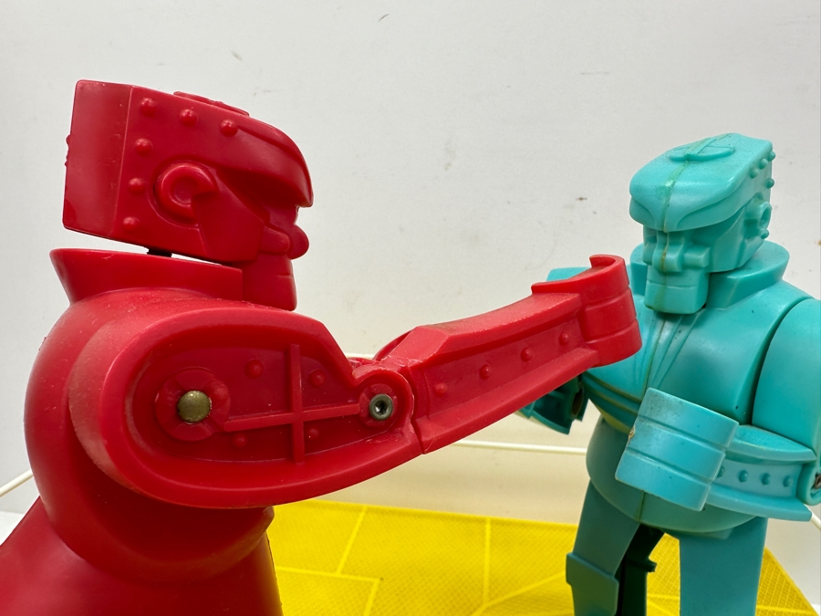 Vintage Rock 'Em Sock 'Em Robots Boxing Toy By Marx Working In Great Condition 20'W X 15'D X 12'H [Photo 11]