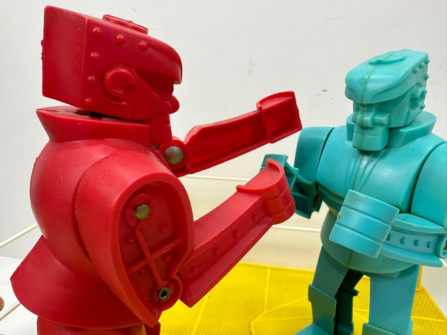 Vintage Rock 'Em Sock 'Em Robots Boxing Toy By Marx Working In Great Condition 20'W X 15'D X 12'H [Photo 12]