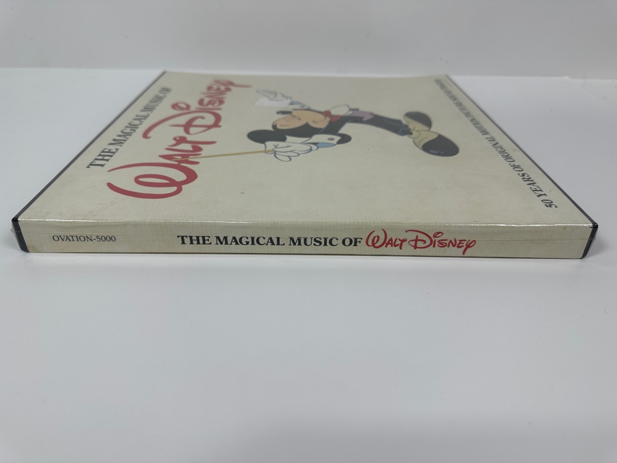 Vintage 1978 Factory Sealed Box Set Of 4 X Vinyl Records With 52 Page Full-Color Book: The Magical Music Of Walt Disney 50 Years Of Original Motion Picture Sound Tracks Ovation Records OV 5000 [Photo 8]