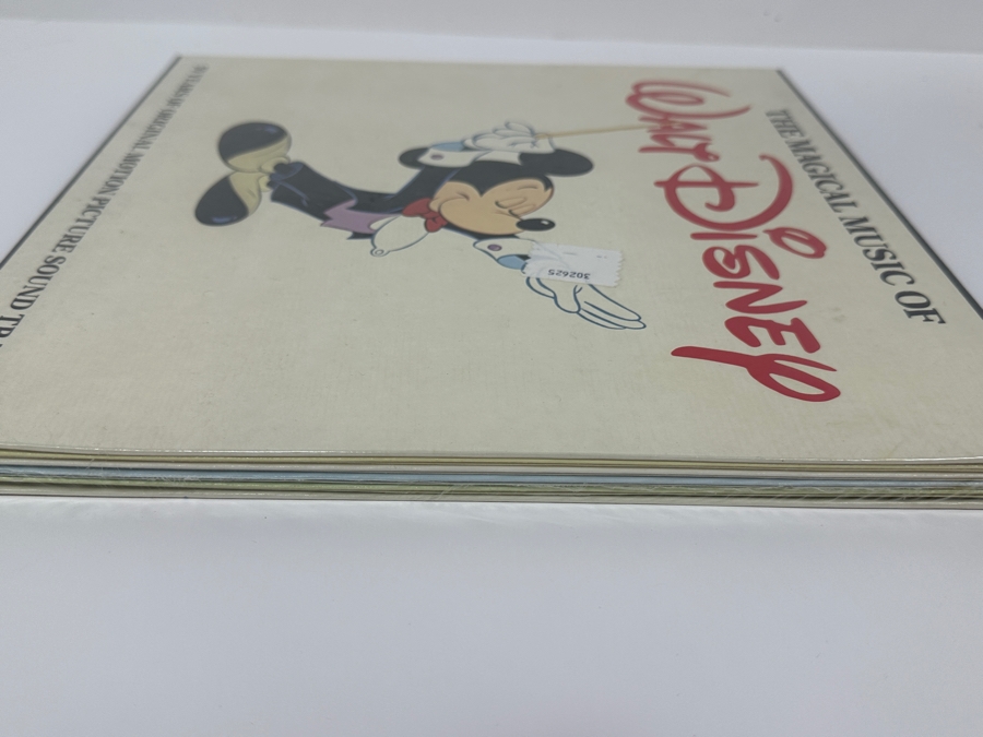 Vintage 1978 Factory Sealed Box Set Of 4 X Vinyl Records With 52 Page Full-Color Book: The Magical Music Of Walt Disney 50 Years Of Original Motion Picture Sound Tracks Ovation Records OV 5000 [Photo 4]