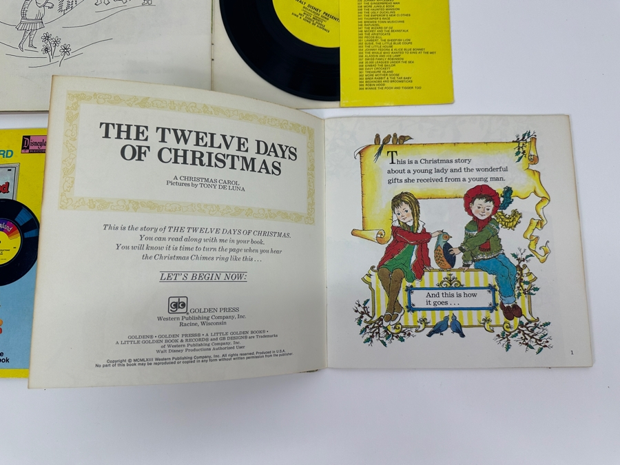 (5) Walt Disney's Disneyland Records And Books [Photo 15]