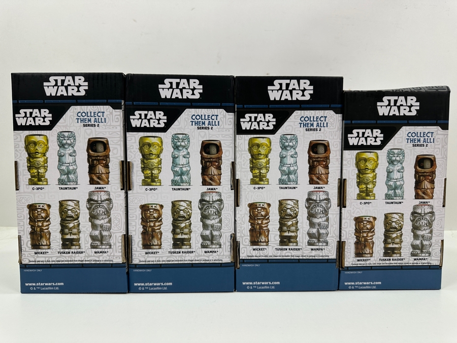 (4) Star Wars Geeki Tikis Mugs [Photo 7]