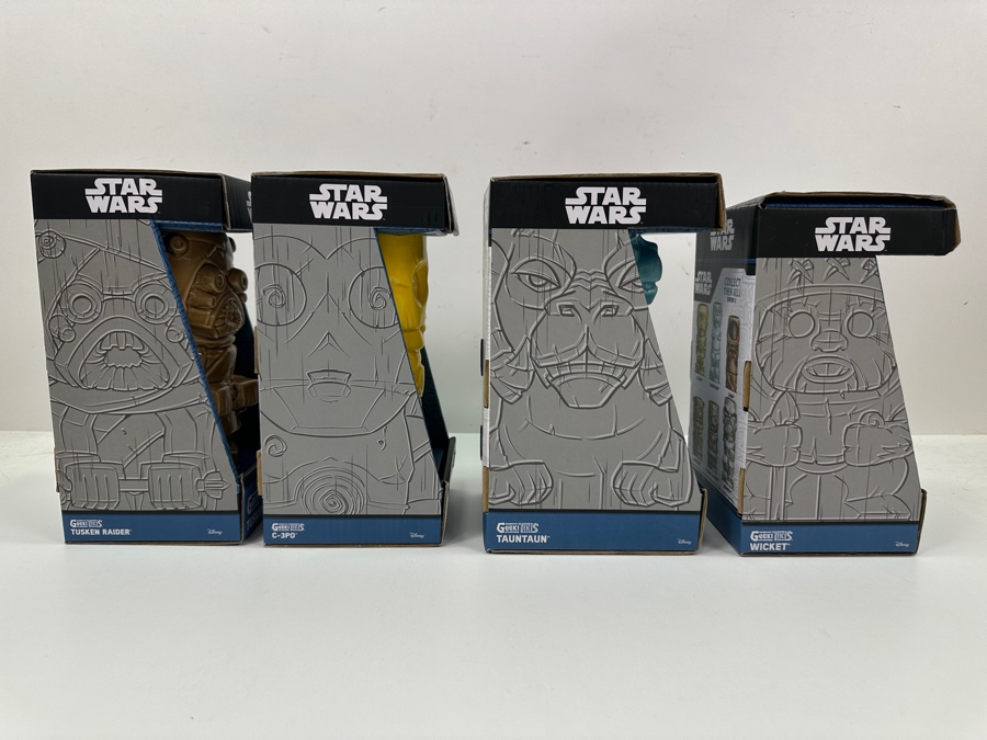 (4) Star Wars Geeki Tikis Mugs [Photo 6]