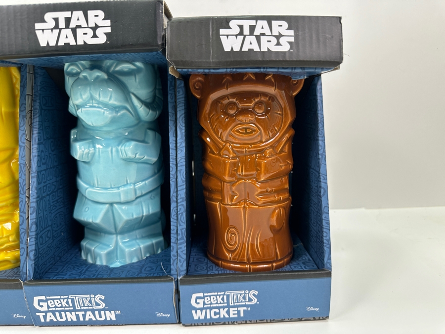 (4) Star Wars Geeki Tikis Mugs [Photo 4]
