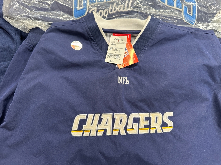 (4) New San Diego Chargers T-Shirts & Sweaters [Photo 2]