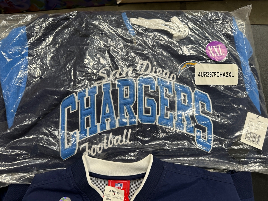 (4) New San Diego Chargers T-Shirts & Sweaters [Photo 3]