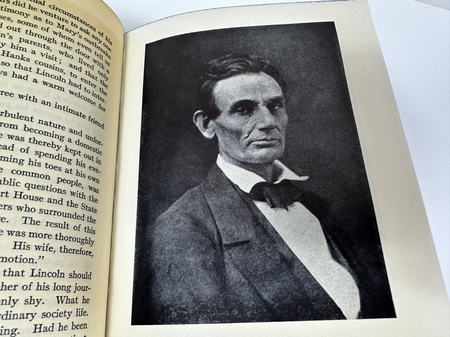 Vintage 1930 Hardcover Book Lincoln By Emil Ludwig [Photo 7]
