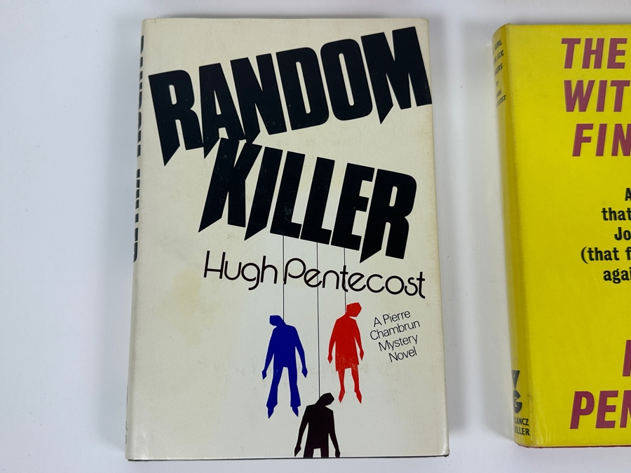 (6) Vintage First Edition Hardcover Books By Hugh Pentecost [Photo 7]