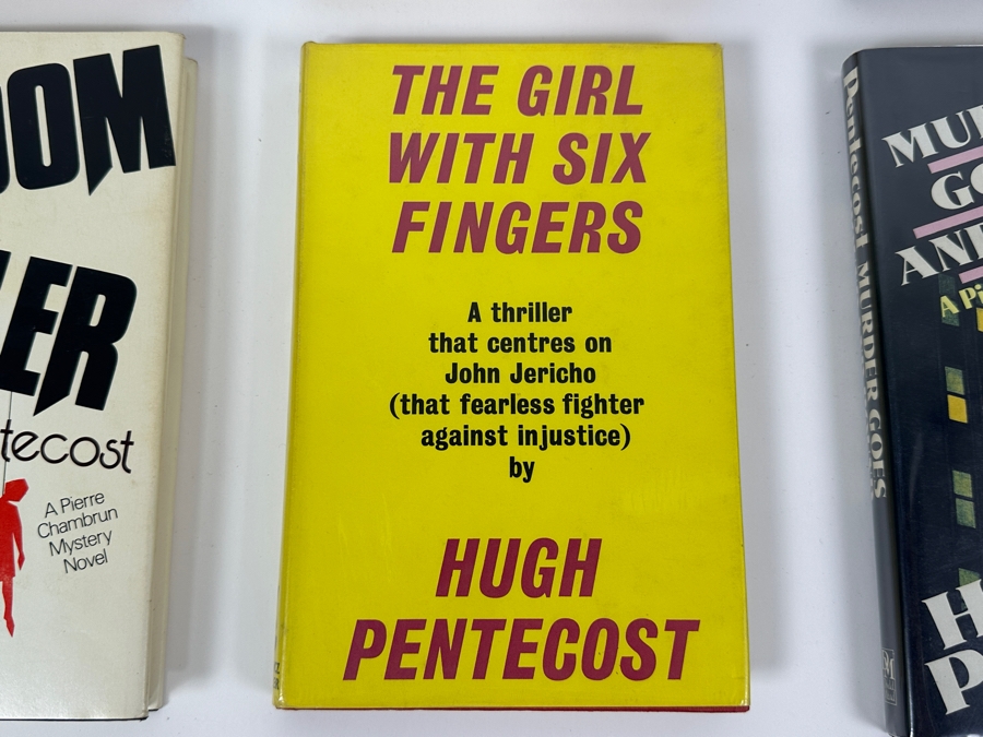 (6) Vintage First Edition Hardcover Books By Hugh Pentecost [Photo 6]