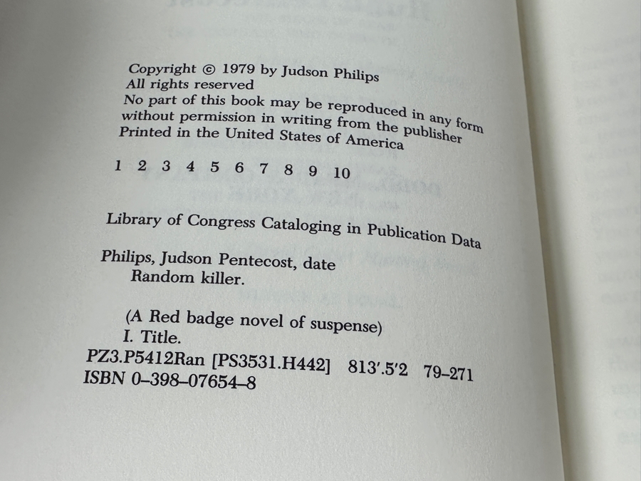 (6) Vintage First Edition Hardcover Books By Hugh Pentecost [Photo 14]