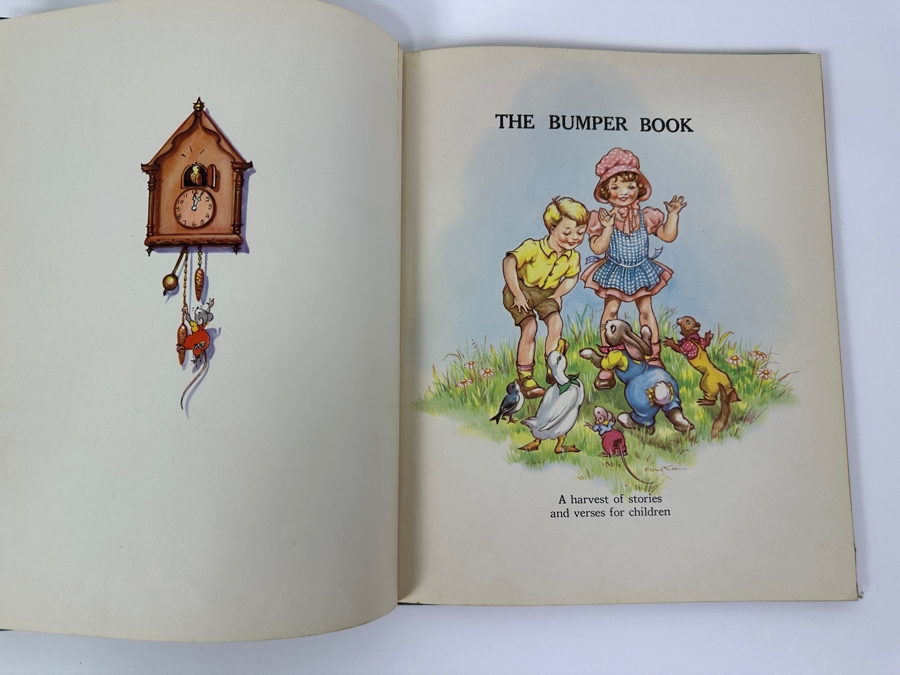 2nd Edition Hardcover Children's Book The Bumper Book Edited By Watty Piper [Photo 3]