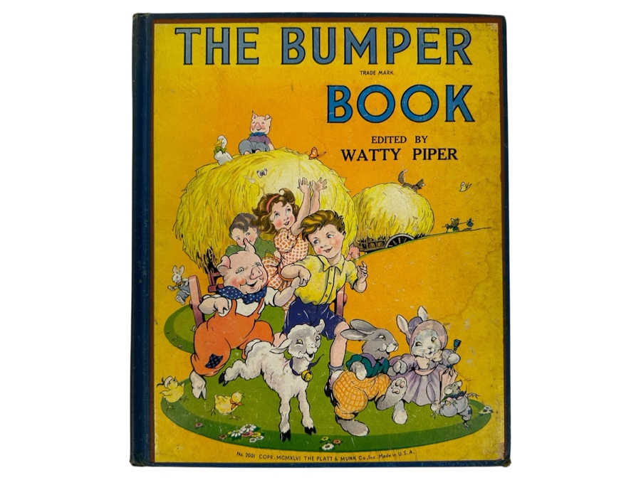 2nd Edition Hardcover Children's Book The Bumper Book Edited By Watty Piper [Photo 1]