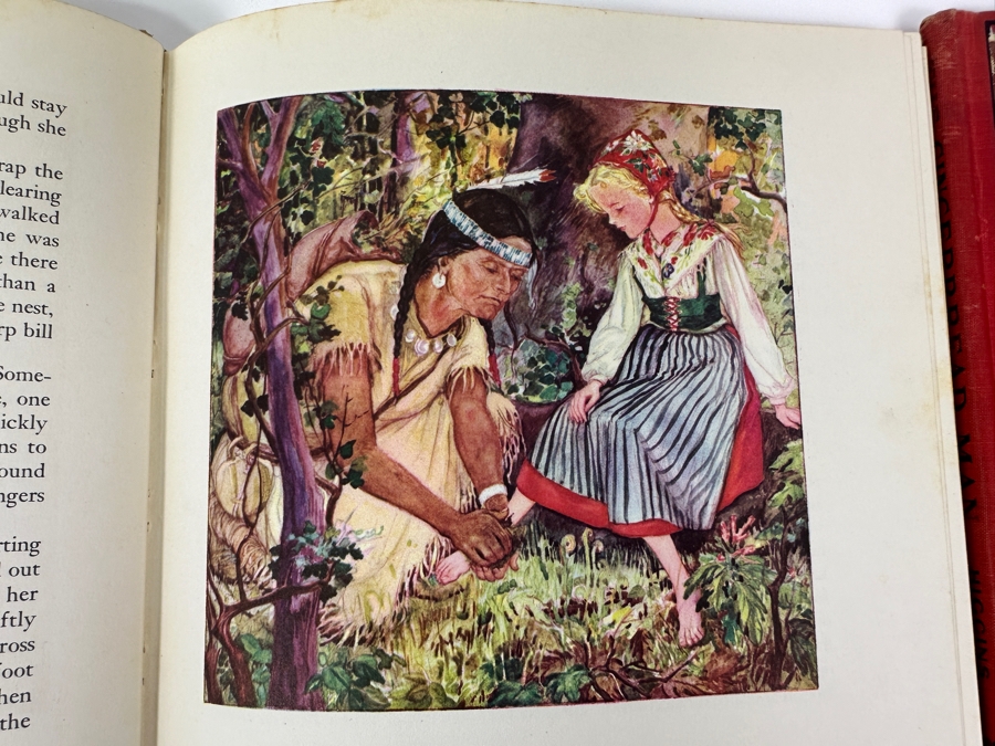 First Edition Hardcover Children's Book Elin's Amerika By Marguerite De Angeli And Tenth Printing Of The Gingerbread Man By Violet Moore Higgins [Photo 8]