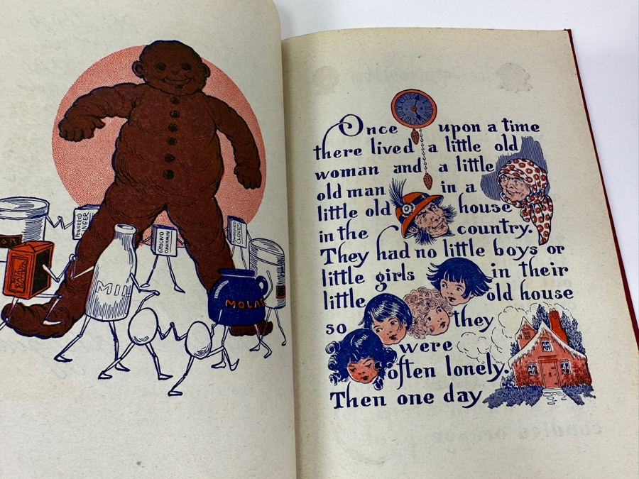 First Edition Hardcover Children's Book Elin's Amerika By Marguerite De Angeli And Tenth Printing Of The Gingerbread Man By Violet Moore Higgins [Photo 21]