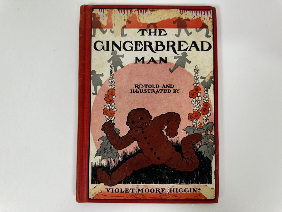 First Edition Hardcover Children's Book Elin's Amerika By Marguerite De Angeli And Tenth Printing Of The Gingerbread Man By Violet Moore Higgins [Photo 11]