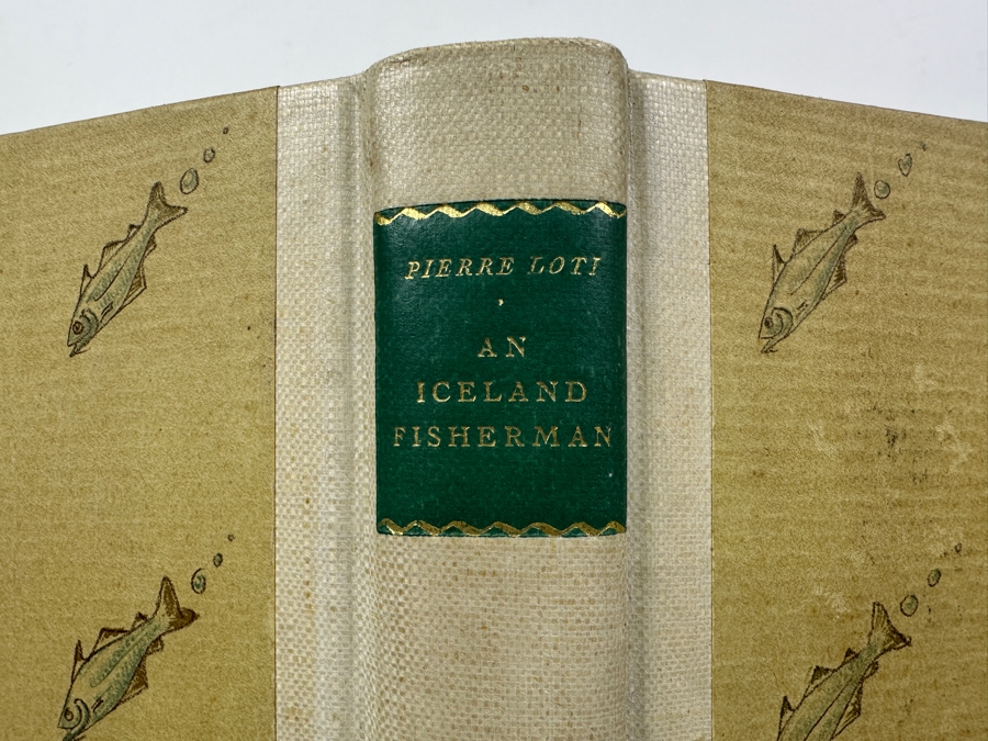 Signed Limited Editions Club Hardcover Book Iceland Fisherman By Pierre Loti Consists Numbered 1323 Of 1500 Hand Signed By The Artist Yngve Berg [Photo 4]