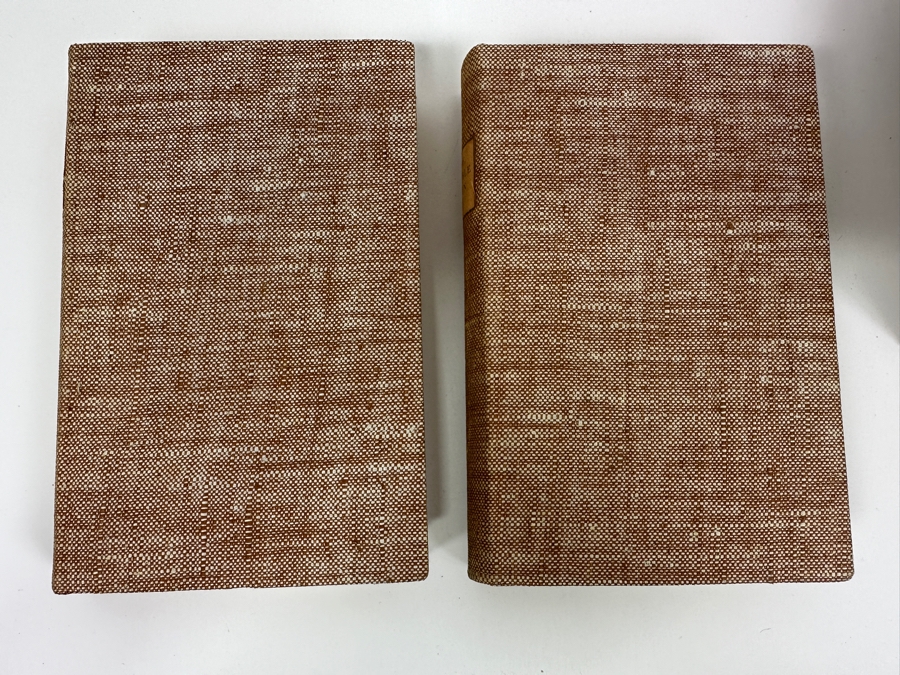 Signed Limited Editions Club 2 Volume Book With Slipcase: The Marble Faun By Nathaniel Hawthorne With Original Hand Colored Etchings By Carl Strauss Numbered 1323 Of 1500 Hand Signed By The Artist Carl Strauss [Photo 8]