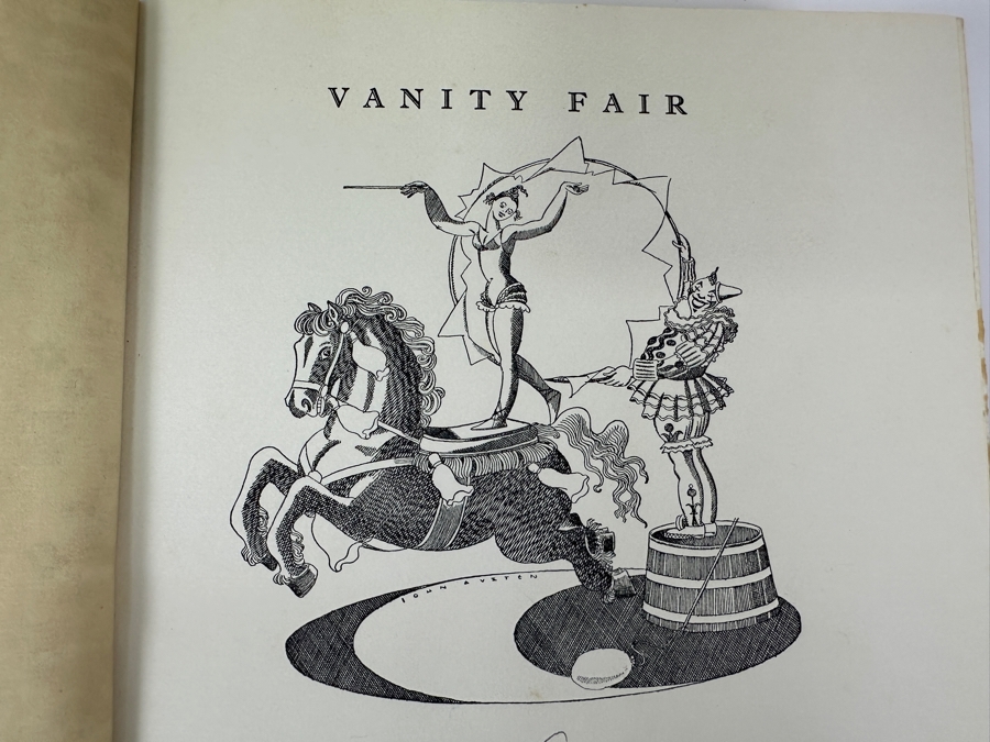 Signed Limited Editions Club Hardcover 2 Volume Book: Vanity Fair - A Novel Without A Hero By William Makepeace Thackeray Numbered 1323 Of 1500 Hand Signed By The Illustrator Artist John Austen [Photo 14]