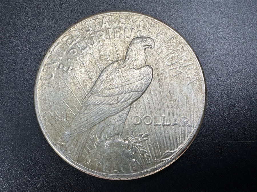 1925 U.S. Silver Peace Dollar [Photo 4]