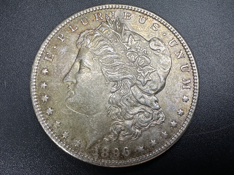 1896 U.S. Morgan Silver Dollar [Photo 2]