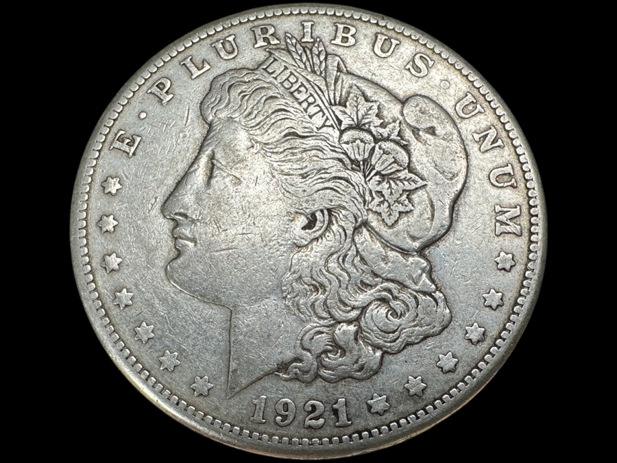 1921 U.S. Morgan Silver Dollar	 [Photo 1]