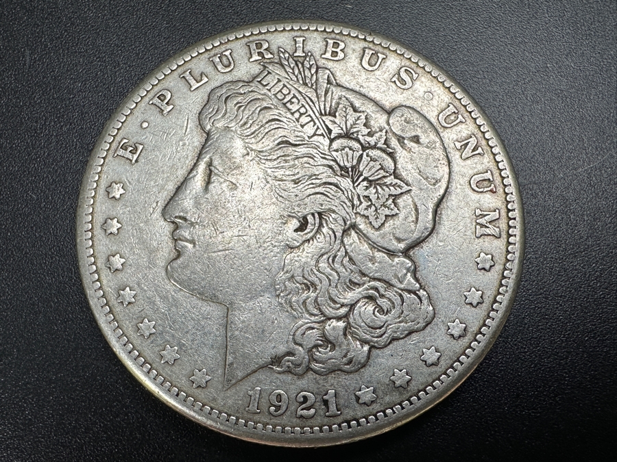 1921 U.S. Morgan Silver Dollar	 [Photo 2]