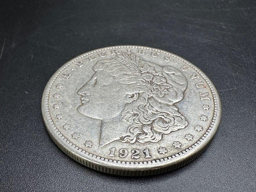 1921 U.S. Morgan Silver Dollar	 [Photo 3]