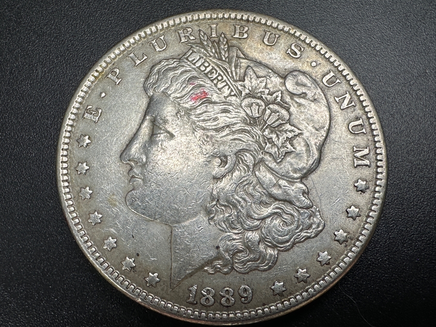 1889 U.S. Morgan Silver Dollar	 [Photo 2]