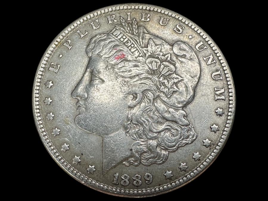 1889 U.S. Morgan Silver Dollar	 [Photo 1]