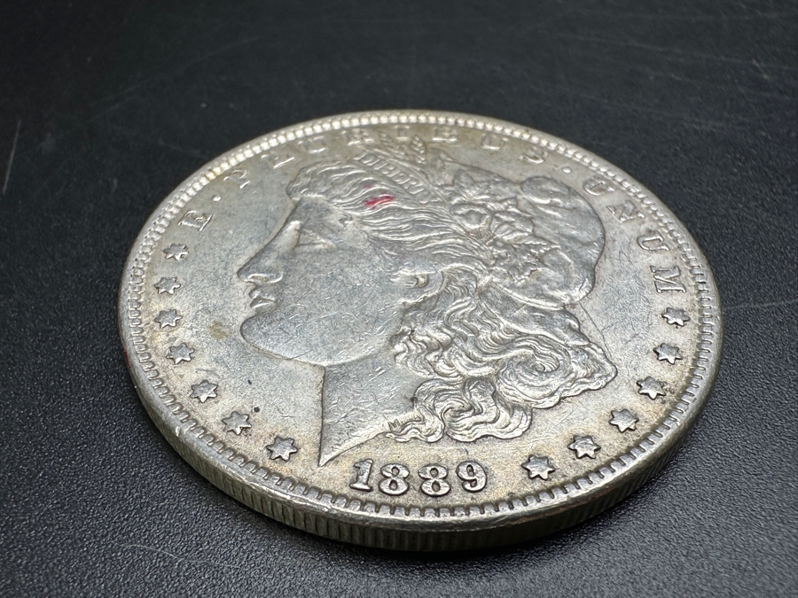 1889 U.S. Morgan Silver Dollar	 [Photo 3]