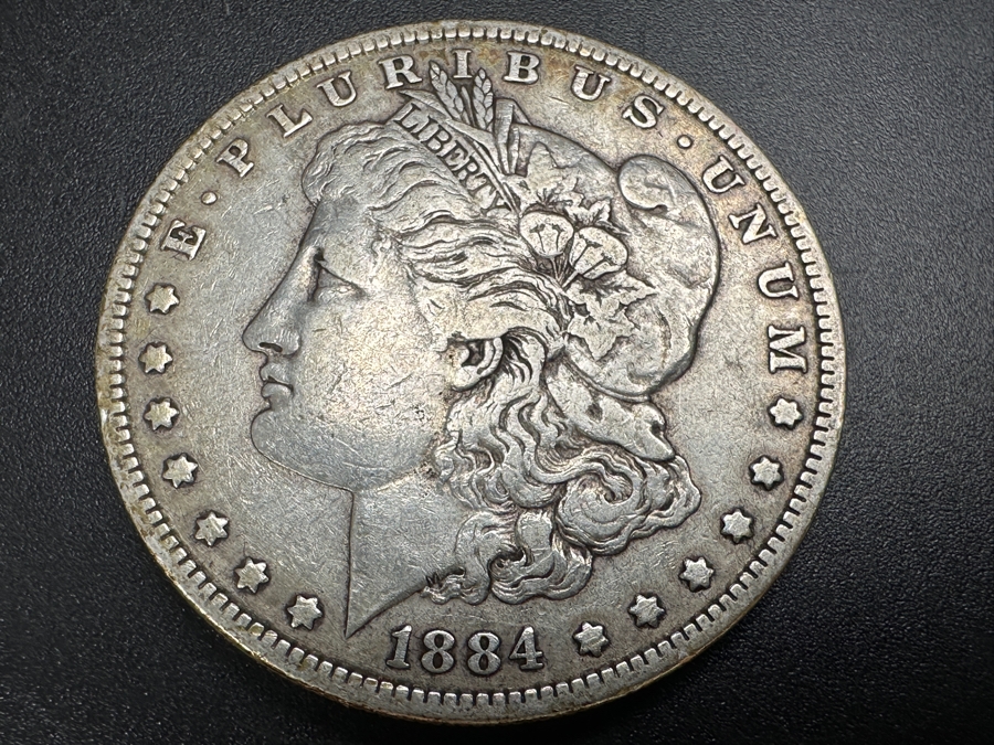 1884 U.S. Morgan Silver Dollar	 [Photo 2]