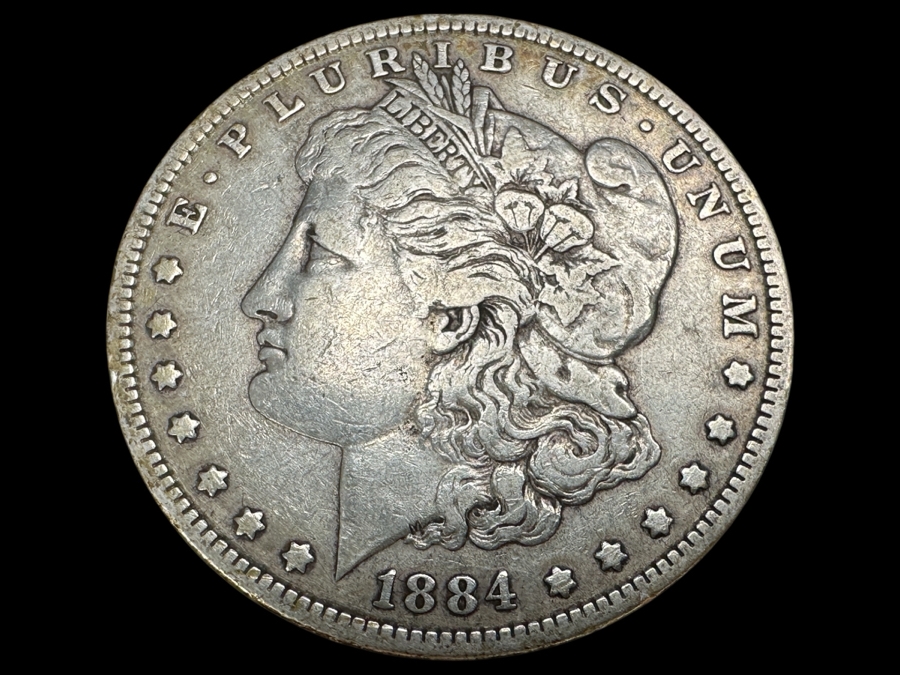 1884 U.S. Morgan Silver Dollar	 [Photo 1]